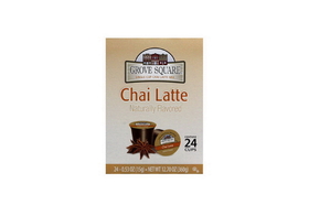 Grove Square Single Serve Chai Latte, 13.12 Ounces, 4 per case