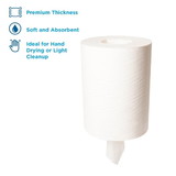 Paper Towel 1 Ply White Center Pull 1-2200 Count