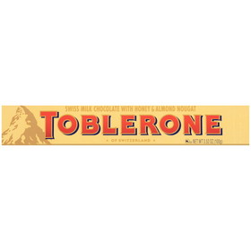 Toblerone Candy Chocolate Bar Milk Chocolate, 3.52 Ounces, 4 per case