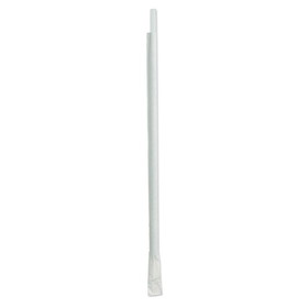 D &amp; W Fine Pack 10.25 Inch Tall Giant Individually Wrapped Translucent Straw, 300 Each, 4 per case
