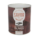 Savor Imports Morocco Sliced Olives, 10 Each, 6 per case