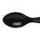 Dixie Heavy Weight Polystyrene Individually Wrapped Black Teaspoon, 1000 Count, 1 per case, Price/Case