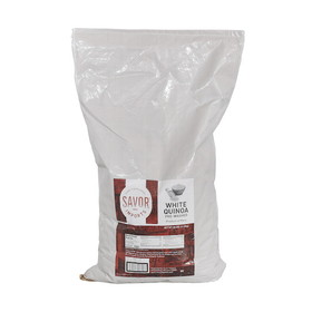 Savor Imports White Quinoa, 25 Pound, 1 per case