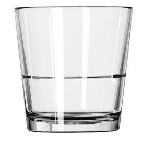 Libbey 12 Ounce Double Old Fashioned Stacking Glass, 24 Each, 1 Per Case