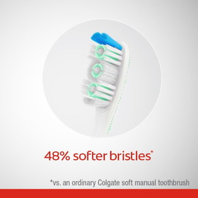 Colgate Adult 360 Sensitive Extra Soft Enamel Health Toothbrush 6 Per Pack - 12 Per Case