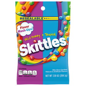 Skittles Peg Bag Mash-Ups, 7.2 Ounces, 12 per case