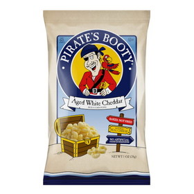 Pirate's Booty Aged White Cheddar Cheese Puffs, 1 Ounces, 24 per case
