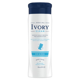 Ivory Body Wash Original, 12 Fluid Ounce, 6 per case