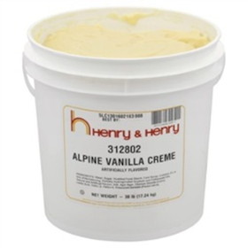 Henry And Henry Alpine Vanilla Creme - 38 Pounds Per Case