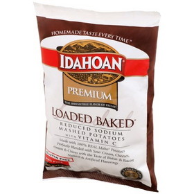 Idahoan Foods Low Sodium Loaded Mashed Baked Potato, 31 Ounces, 1 per case