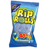 Rip Rolls Blue Raspberry Good Count Display Carton, 1.4 Ounces, 12 per case