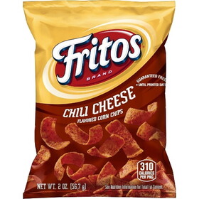 Fritos Corn Chip Chili Cheese Single Serve, 2 Ounce, 64 per case