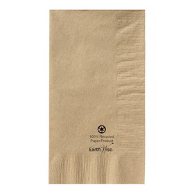 Hoffmaster Earth Wise 15 Inch X 17 Inch 2 Ply Kraft 100 % Recycled Dinner Napkin, 250 Each, 4 per case