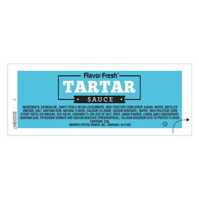 Flavor Fresh Tartar Sauce Single Serve, 12 Gram, 200 Per Case