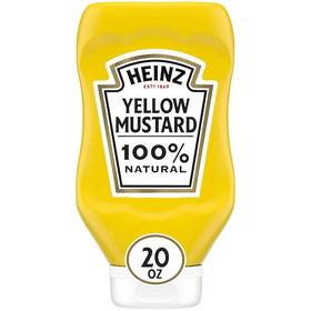 Heinz Yellow Mustard, 1.25 Pounds, 12 per case