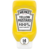 Heinz Yellow Mustard, 14 Ounces, 12 per case