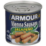 Armour Jalapeno Flavored Vienna Sausage, 4.6 Ounces, 24 per case
