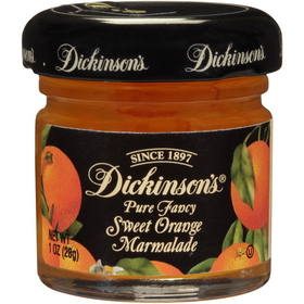 Dickinson Orange Marmalade 1 Ounce Jar - 72 Per Case