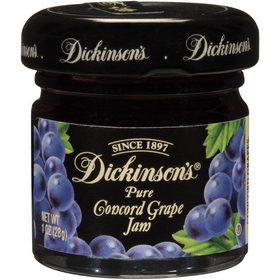 Dickinson Grape Jam, 1 Ounces, 72 per case