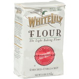 White Lily Unbleached Self Rising Flour, 5 Pounds, 8 per case