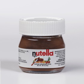 Nutella Hazelnut Spread Jar, 0.88 Ounce, 64 per case