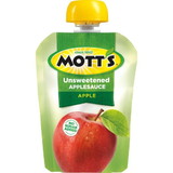 Mott'S Unsweetened Applesauce 3.2 Ounces Per Pouch - 12 Per Pack - 4 Per Case