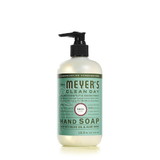 Mrs Meyers Clean Day Liquid Hand Soap Basil, 12.5 Fluid Ounces, 6 per case