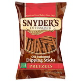 Snyder's Of Hanover Pretzel Dipping Sticks, 12 Ounces, 12 per case