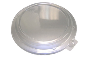 D &amp; W Fine Pack 16 Ounce Plastic Clear Dish Cover Lid, 125 Each, 125 Per Box, 4 Per Case