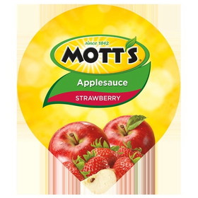 Mott's Strawberry Applesauce, 324 Ounces, 1 per case