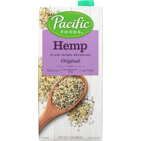 Pacific Foods Original Hemp Milk, 32 Fluid Ounces, 12 per case