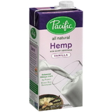 Pacific Foods Vanilla Hemp Milk 32 Fluid Ounce Carton - 12 Per Case