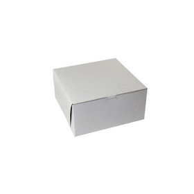 Boxit 10 Inch X 10 Inch X 5 Inch White Lock Corner Bakery Box, 1 Each, 1 per case