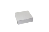 Boxit 8 Inch X 8 Inch X 2.5 Inch White Lock Corner Bakery Box 250 Per Pack - 1 Per Case
