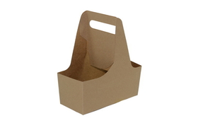 Cup Carrier Kraft 1-250 Each