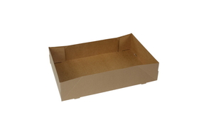 Donut Tray White 4- Corner Automatic 1-250 Each