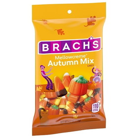 Brachs Autumn Mix Peggable Bag, 4.2 Ounces, 18 per case