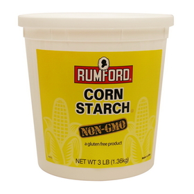 Rumford Corn Starch Non-Gmo, 3 Pounds, 6 per case