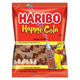 Haribo Open Stock Happy Cola Gummi Candy, 5 Ounces, 12 per case