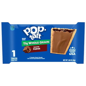 Pop-Tarts Whole Grain Frosted Fudge Pastry 1 Pastry Per Pack - 10 Packs Per Box - 12 Boxes Per Case