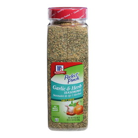 Mccormick Perfect Pinch Salt Free Garlic &amp; Herb, 20 Ounces, 6 per case