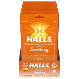 Halls Honey Cough Drops, 30 Count, 12 Per Box, 4 Per Case
