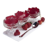 Chefs Companion Assorted Red Sugar Free 6 Raspberry, 6 Cherry, And 6 Strawberry Gelatin Mix, 2.75 Ounces, 18 per case