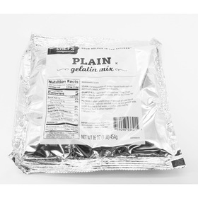 Chefs Companion Unflavored Gelatin Mix, 1 Pound, 12 Per Case