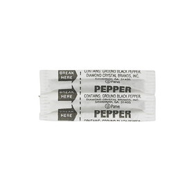 Packet Brand Fluted Pepper Packets, 0.11 Gram, 3000 per case