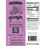 Thirst Ease Drink Mix Grape, 8.6 Ounces, 12 per case