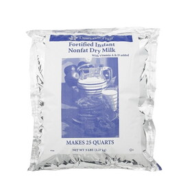 Chefs Companion Instant Nonfat Dry Milk, 5 Pounds, 6 Per Case