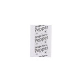 Single Serv Pepper Flat Packets Poly Bag, 0.1 Gram, 6000 per case