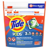 Tide Original Laundry Detergent Liquid Pod, 16 Count, 6 per case