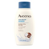 Aveeno Coconut Skin Relief Body Wash 3 Pack Of 12 Ounce Bottles - 4 Per Case